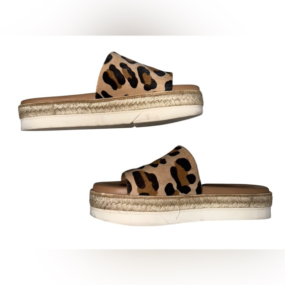 Aquatalia Shayna Espadrille Platform Slide Sandal – Size 8 - Picture 7 of 7